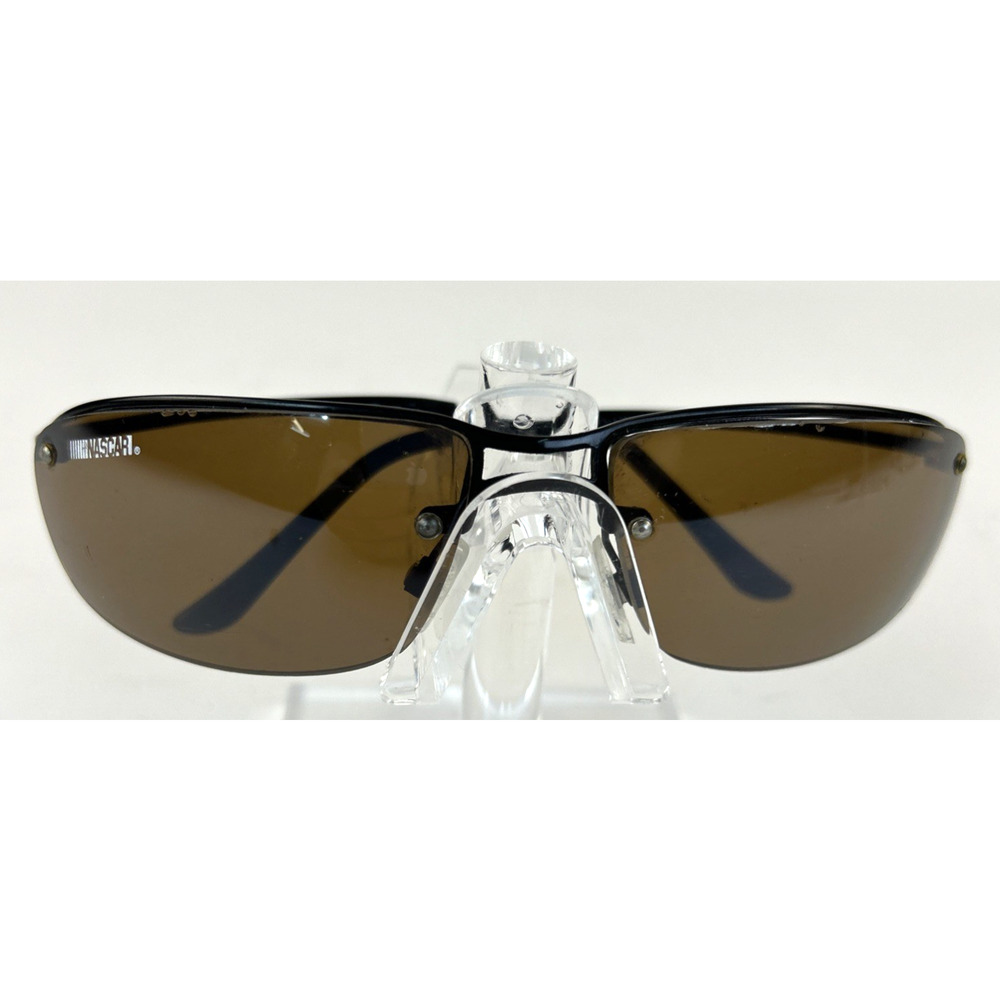 Nascar‎ Sunglasses Black Metal Wrap Frames Full Rim FRAMES ONLY